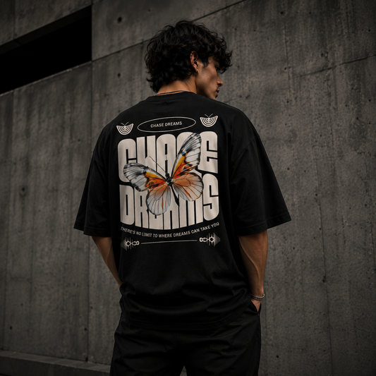 Chase Dreams Oversized Terry T-Shirt
