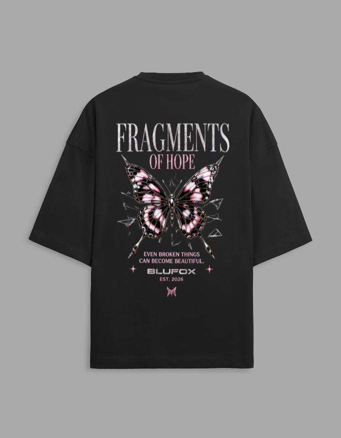 Fragments of Hope Oversized Terry T-Shirt